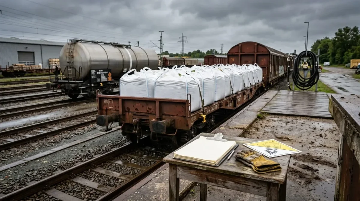 Nawozy w logistyce kolejowej – jak bezpiecznie przewozić nawozy sypkie i płynne?